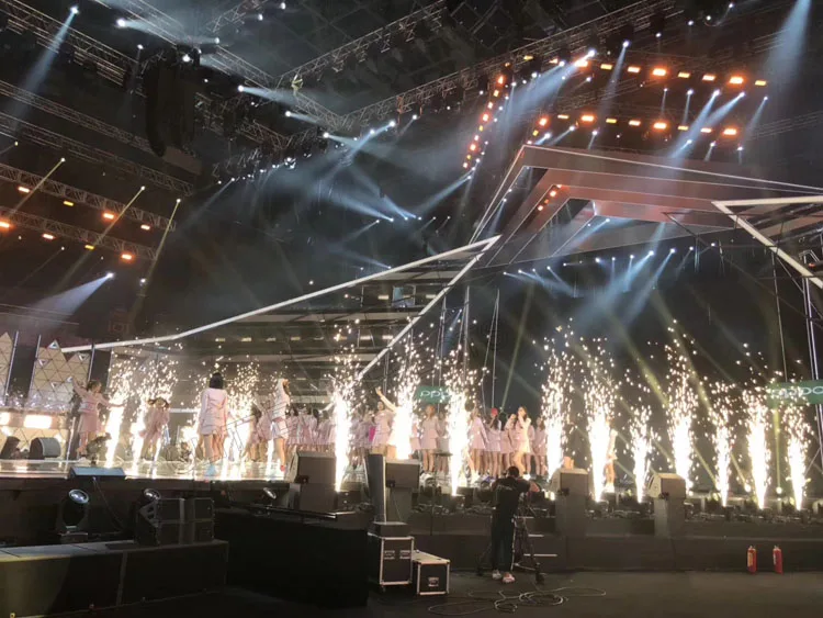 cold spark machine effect