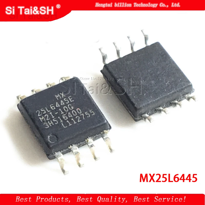5 шт./лот MX25L6445EM2I 10G 25L6445EM2I MX25L6445E MX25L6445 25L6445E SOP 8 новый оригинальный| |
