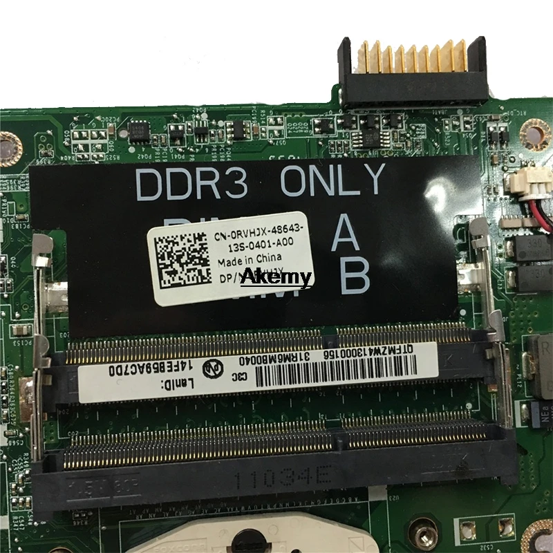 Для ноутбука Dell Studio 15z 1569 DARM6CMBAC0 RVHJX 0 RVHJX HM57 HD5470 1G Дискретная графическая материнская плата