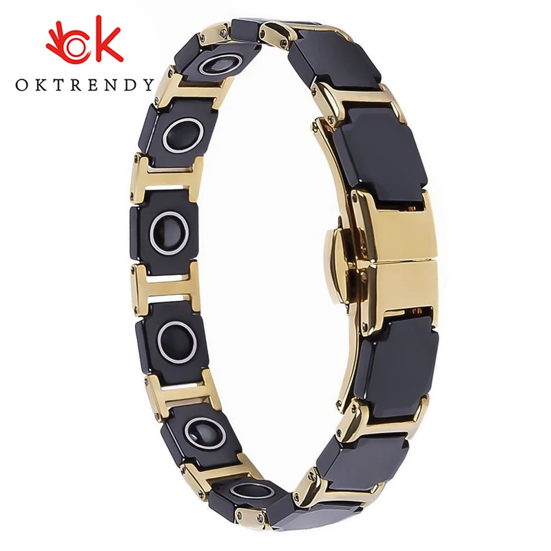 5in1 TITANIUM Magnetic Energy Armband Power Bracelet Bio 6987499 | eBay