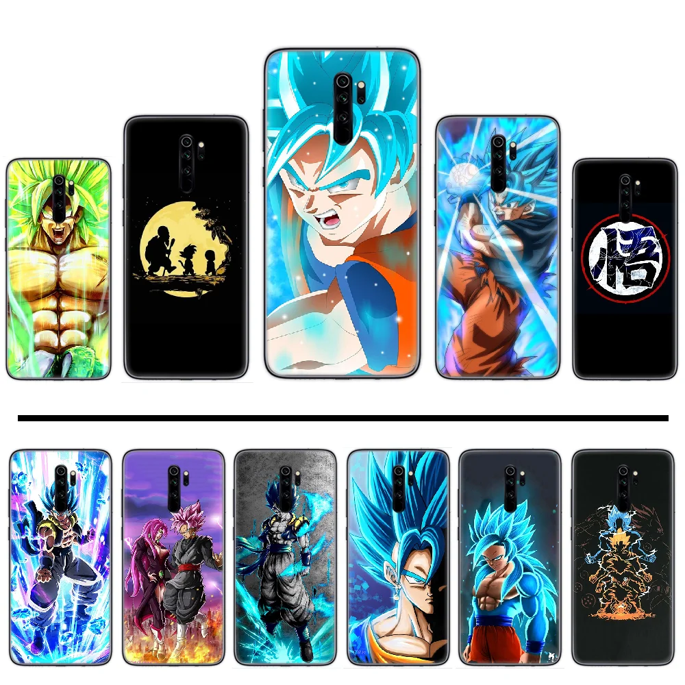 Dragon Ball Z Super Son Goku DBZ cove Phone Case Cover For Xiaomi Mi A1 A2 5 6 6PLUS 8 9 SE Lite MIX 2 2S MAX 3 Pocophone F1 | Мобильные
