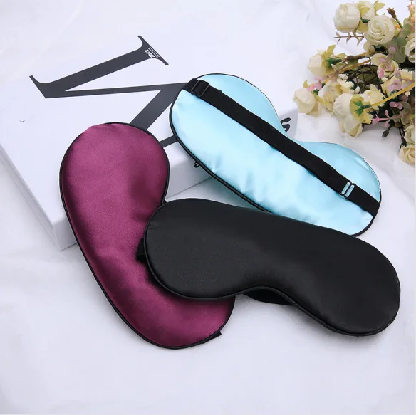

Eye Patch Customizable Aviation Sleep Shade Pajama Mulberry Silk Multi-color Protection Eye Patch Manufacturers Direct Selling W