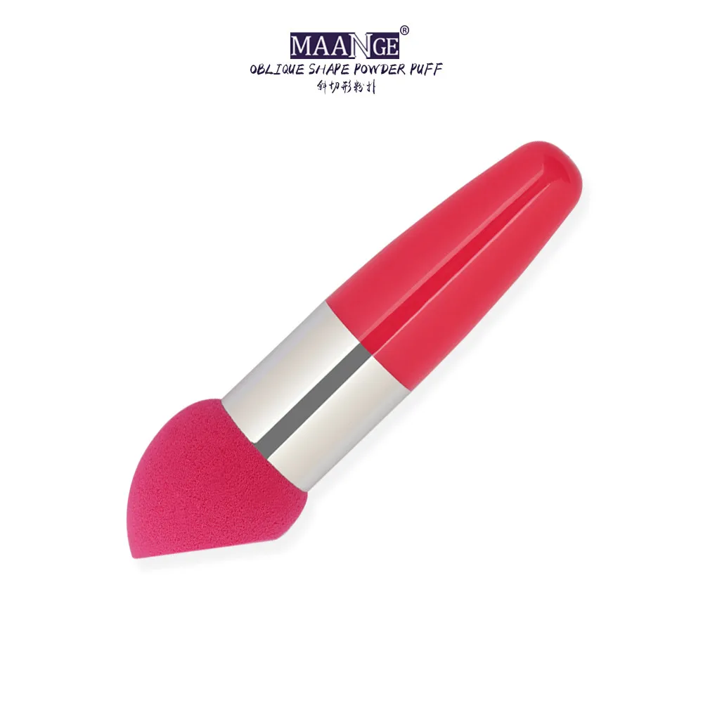 Красный belleza Trousse Maquillage femme, макияж, губная помада, 1 шт профессиональный макияж основы красоты Ручка спонж для макияжа Профессиональные Красота инструмент - Цвет: Красный