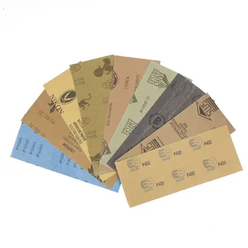 

90 X Sandpaper Abrasive Sanding Kits Smooth Wet Dry 400 To 3000 Grit 9*3.6 Inch
