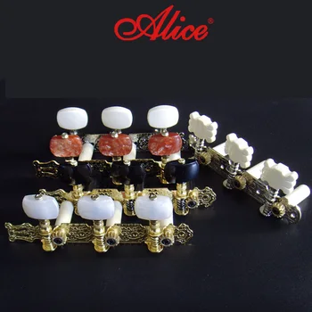 

ALICE Acoustic Classical Folk Guitar Machine Heads Tuning Pegs (Long) 3+3/set Many Types for Your Choice
