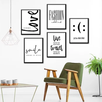 

Personalized quote Poster Sexy Poster Decorativo Wall Print Canvas Painting For Living Room Wall Decor Picture