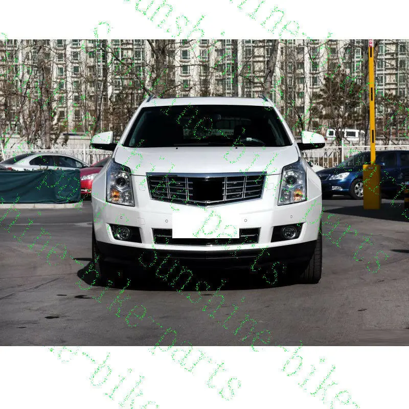 For Cadillac SRX 2010- Car Front Cover Electroplate Chrome Frame Trim 1pcs