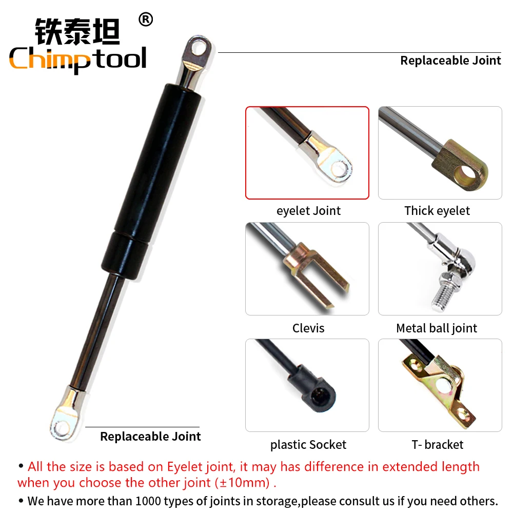 universal gas spring shock absorber suporte de 01