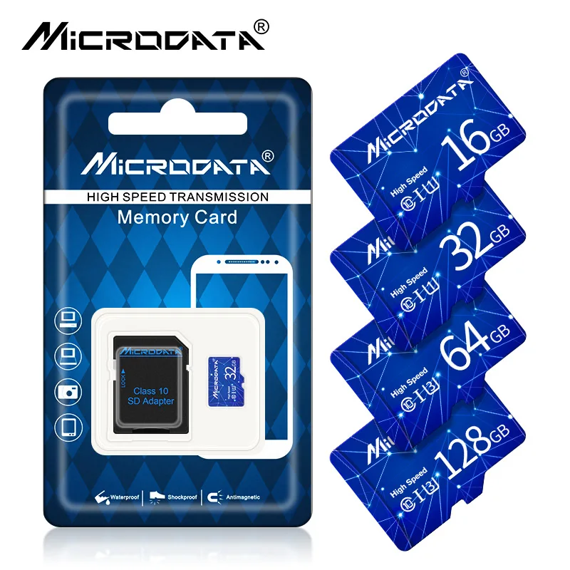 Высококачественная TF карта 16 ГБ 32 64 128 Гб класс 10 micro sd водонепроницаемая памяти