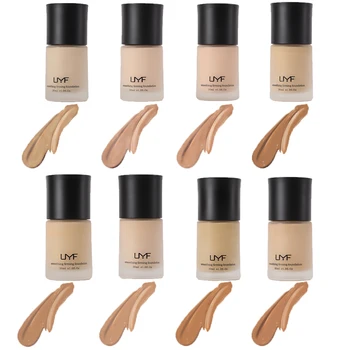 

UMF Foundation Makeup 8 Colors Liquid Matte Moisturizer Face Base High Coverage Brighten Concealer Cream