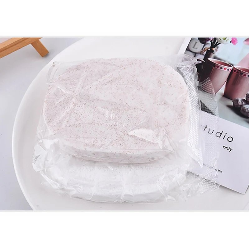 2pcs Soft Facial Cleansing Puff Remove Blackheads Cleaning Pores Exfoliating Face Washing Puff Facial Cleansing Brushes