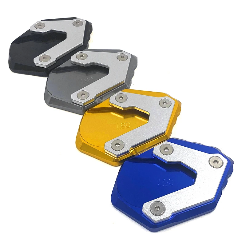 For BMW F750GS F850GS 2018 2019 2020 Kickstand Side Stand Foot Enlarge Extension Pad Support F 750 GS Motorcycle CNC Accessories3