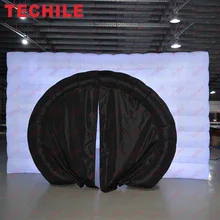 Надувная камера острый светодиодный куб палатка для вечерние фото