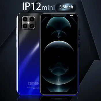 

Global Version Smartphone IP12 MINI 5.8 Inch Full Screen 16MP HD Rear Camera 4G 64G Memery Octa Core Processor 4800mAh Phone