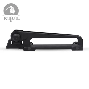 

AR15 Metal Detachable Black Carry Handle Dual Apertures Picatinny Rail Combo Mount for Gel Blaster Hunting Parts