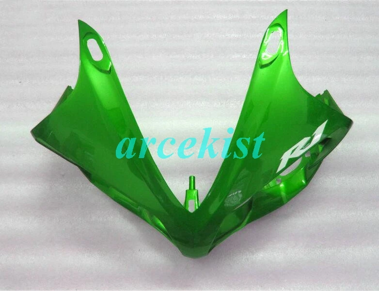 4 подарки ABS прессформы Мотоцикл Обтекатели подходит для Yamaha YZF-1000-R1 2007 2008 07 08 обтекатель кузова набор на заказ зеленый черный