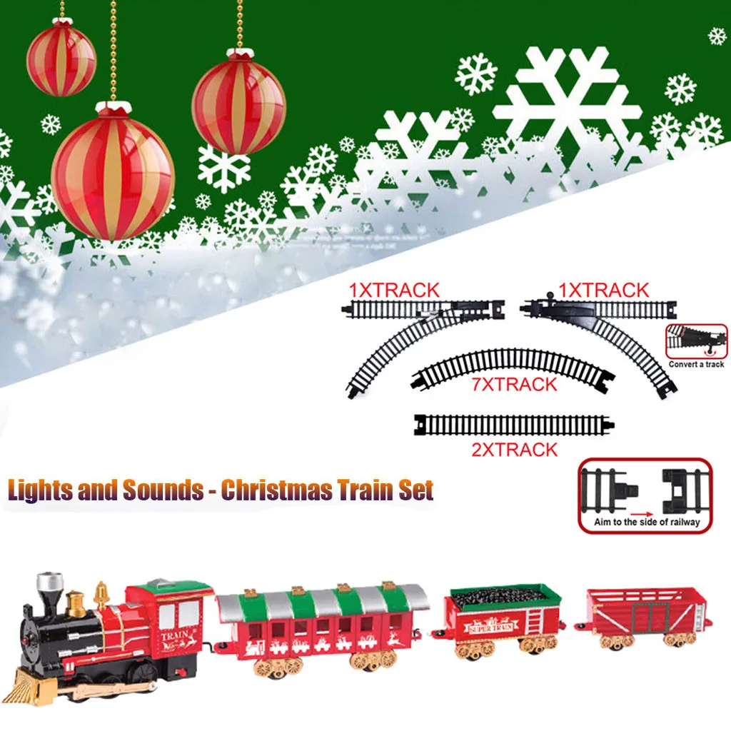 miniature battery operated train set