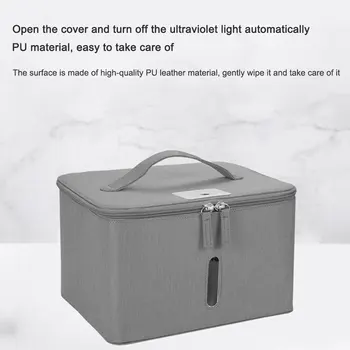 

UV Sterilizer Bag UV Disinfection Bags Portable Sterilizer Box UV Phone Cleaner Waterproof UV Travel Sterilization Bag