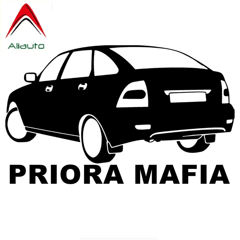 Наклейка на автомобиль Aliauto Priora Mafia водонепроницаемая Виниловая наклейка для ВАЗ