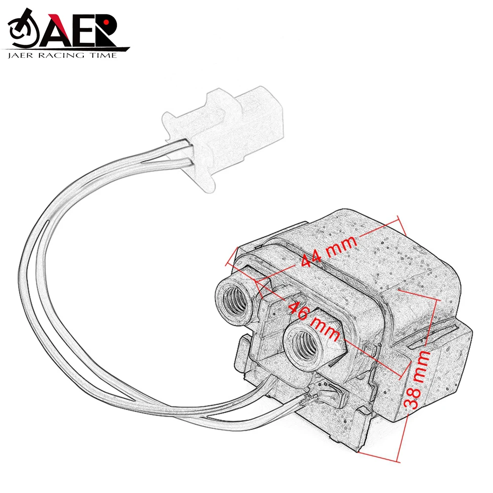 JAEStarter электромагнитные реле для Yamaha YP125R YN100Neos YFM 80 YFM 125 350 XQ125 150 ХП SR 125 Бриз YFA1S-SC 3MW-81940-01-00