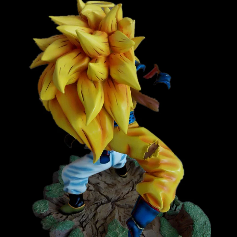 Dragon Ball GK Saiyan 3 Goku Kakarotto против сильнейшей общей силы Majin Buu Статуя Фигурка Коллекция Модель игрушки C29
