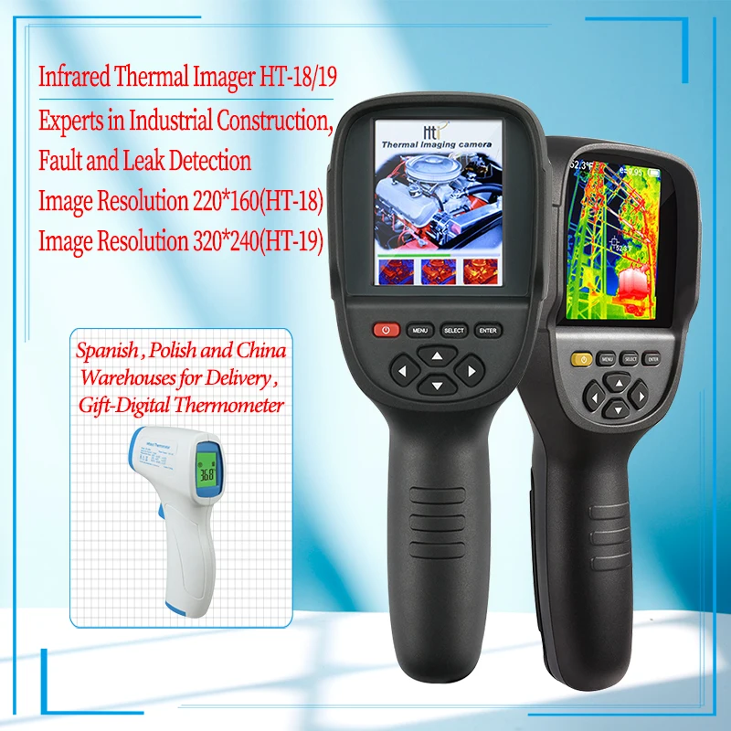 Горячий продавать ручной Термальность Imager HT-18 изображений Камера HT-19 320*240