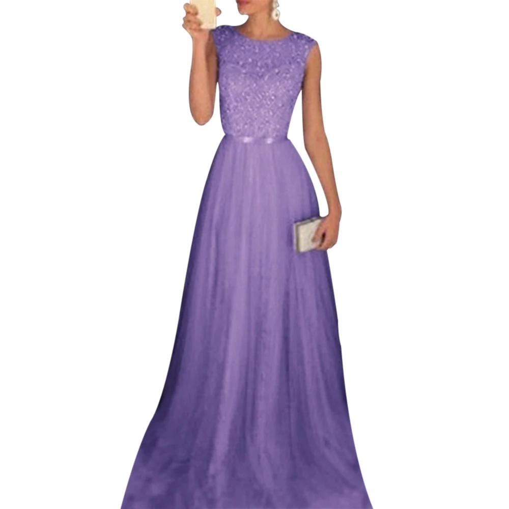 style 2 purple Женское винтажное летнее пляжное длинное платье в горошек в стиле бохо, вечернее сексуальное платье с v-образным вырезом и высокой талией, длинное платье трапециевидной формы, Vestidos - Цвет: style 2 purple