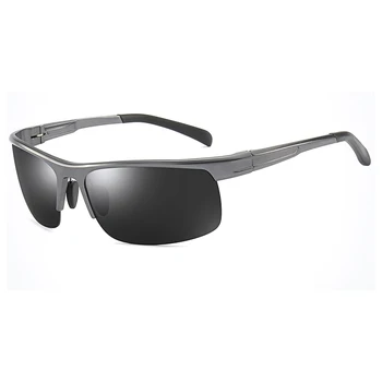 

Ellen Buty Brand Designer Design Vintage Sunglasses Men Polarized Square Aluminium Magnesium Sun Glasses Driver Glasses Mirrors