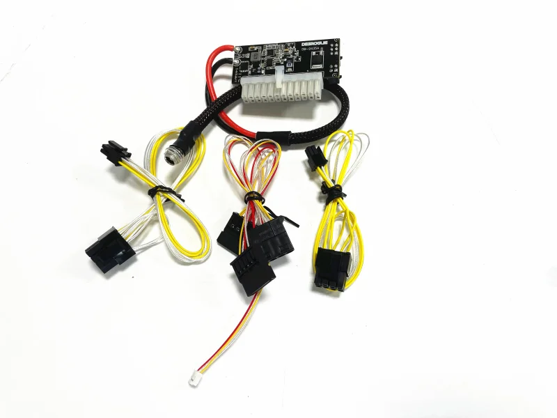 Módulo de Alimentação 400w Saída Módulo de Alimentação para pc dc 12v 24pin Pico Psu Atx Psu Carro Mini Itx Pci-e 8p - Imagem 3
