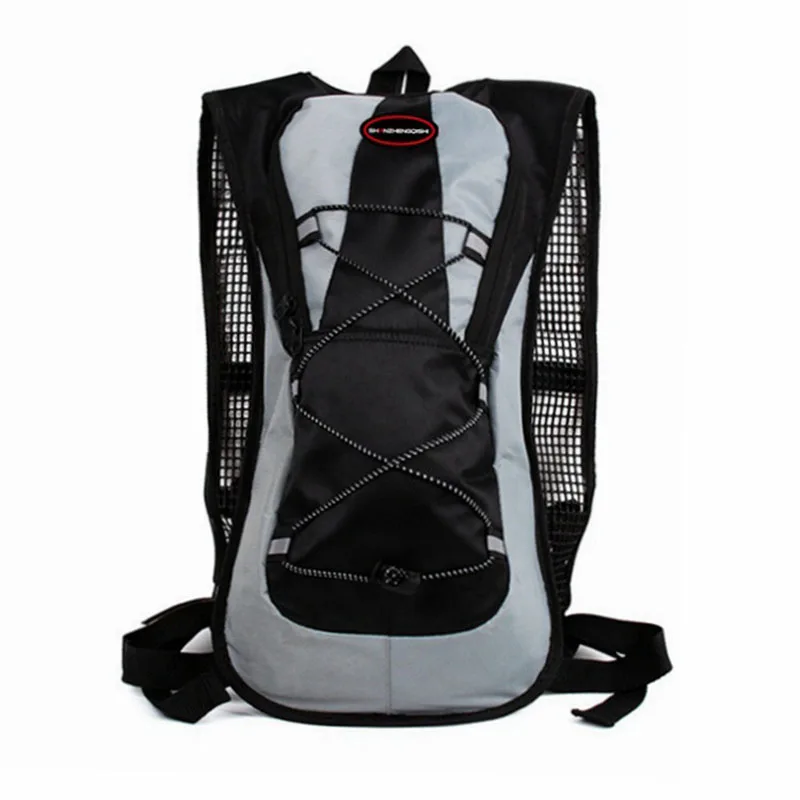 5L велосипедный рюкзак, сумка для велоспорта, походный рюкзак, MTB велосипедная сумка, сумка для воды, легкий рюкзак для велоспорта - Цвет: Черный