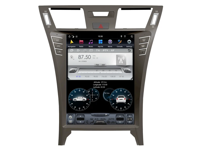 12," вертикальный экран Автомобильный радиоплеер для LEXUS LS460 2006-2012 gps tesla головное устройство 32 Гб rom Android 8,1 LS600H Автомобильный мультимедийный