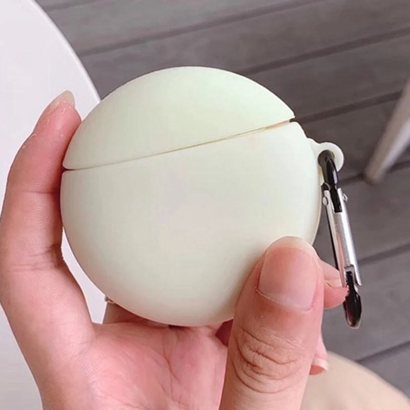 Светящийся Мягкий силиконовый чехол для зарядки наушников для Apple Airpods, беспроводная bluetooth-гарнитура, защитный чехол-футляр