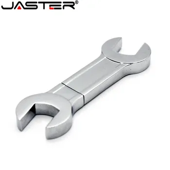 

JASTER USB Metal tool pendrive Mini Spanner Wrench USB Memory Card Pen drive 4GB 8GB 16GB 32GB 64GB Creative usb stick
