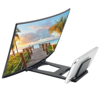 

Universal Portable Mobile Phone Screen Amplifier for i Phone HD Bracket Magnifier 3X-4X Magnifying Tool
