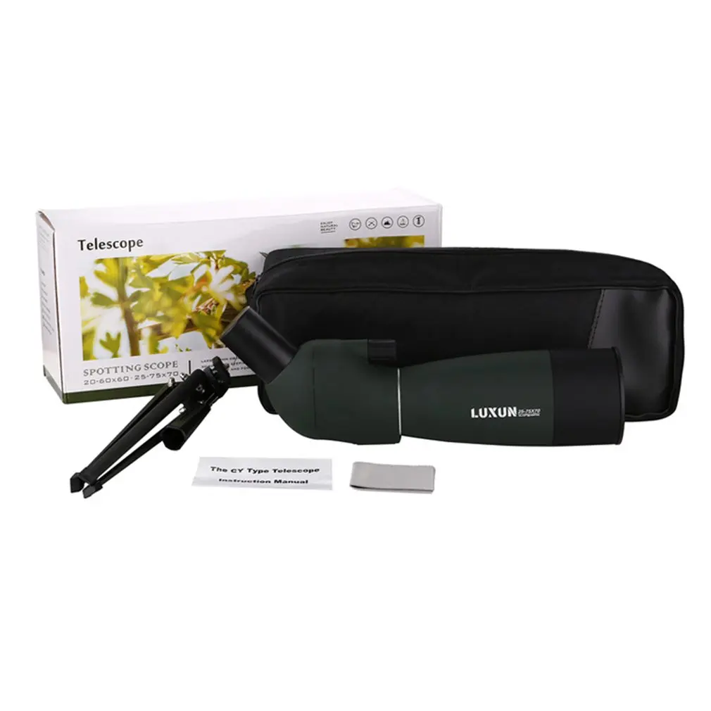 

Monocular Telescope High Clarity Large Aperture Observation Waterproof Green Film Telescope HD Outdoor Spotting Zoom Scope
