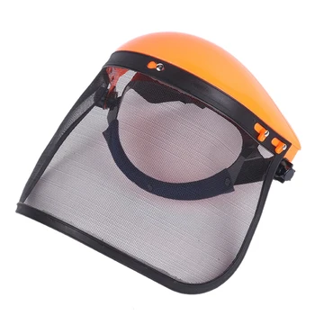 

1Pcs New Faces Mask Industrial Work Protective Mesh Screen Faces Shield Clear Safety Workwear Mask Eye Protection Flip Up Visor
