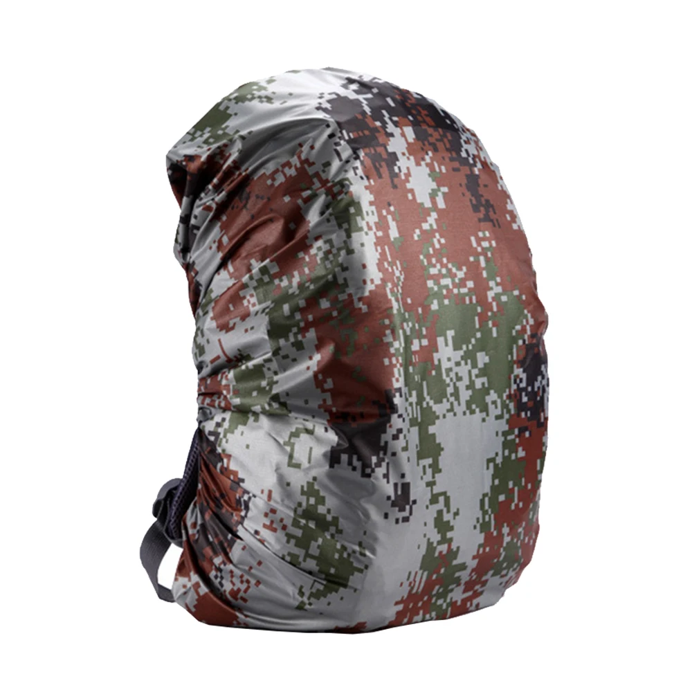 Digital camouflage Рюкзак дождевик для велопрогулок, рюкзак, Чехол для багажа, прочный 45*25*20 см, 4 цвета, водонепроницаемый, Походное нейлоновое снаряжение для путешествий - Цвет: Digital camouflage