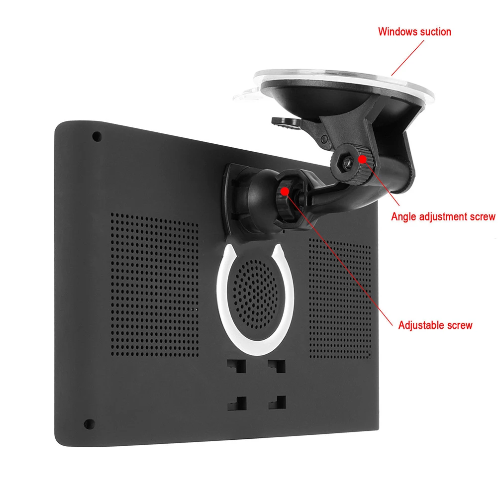  9 zoll Video Recorder Bluetooth FM Gerät Lkw Kapazitive Screen Filme Auto Rückansicht Kamera HD 2D 