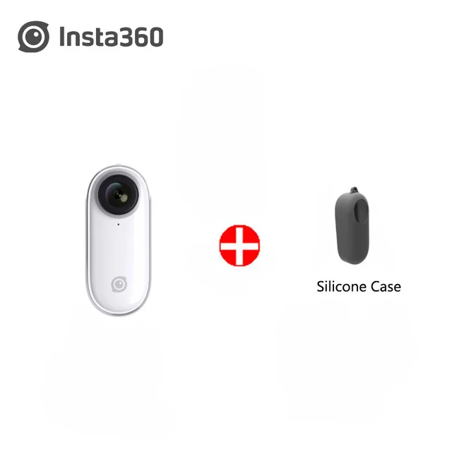 Insta360 1080P видео экшн-камера с автоматическим монтажом стабилизированная Спортивная брызгозащищенная Цветочная камера PK Insta360 One X Gopro Hero - Цвет: add black shell