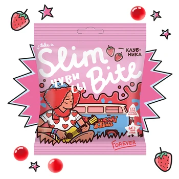

Marmalade slim bite sensual "strawberry" 20 PCs x 20g bytes