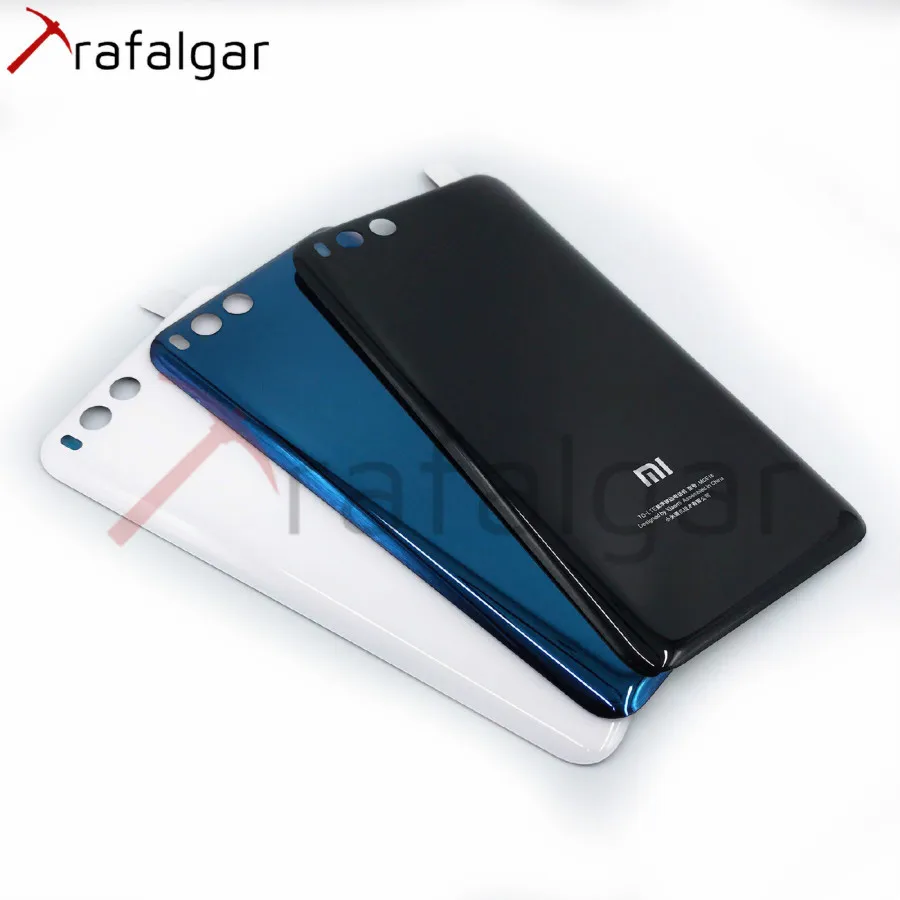Задняя стеклянная крышка для Xiaomi Mi 6 задняя аккумулятора Mi6 стеклянный корпус