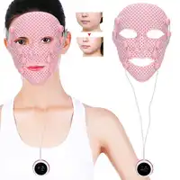 3D Silicone Facial Mask Electric EMS V Shaped Face Massager Magnet Massage Face Lifting Slimming Face SPA Beauty Skin Care Tool 1