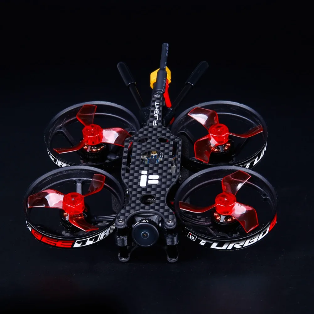 IFlight TurboBee 77R 2-3S небольшой гоночный Дрон с видом от первого лица с управлением от первого лица без контроллера с SucceX Mirco F4 12A 4-в-1 ESC 1103 бесщеточный мотор RUNCAM Mirco Камера