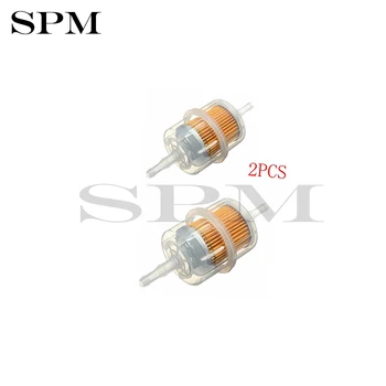 

2 Pcs Universal Motorcycle Car Parts Large Inner Fuel Filters Auto Petrol 6mm 8mm Pipe