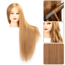 

55-60CM mannequin heads with 80% human hair for braiding mannequin dolls dummy head for hairdresser practice hair