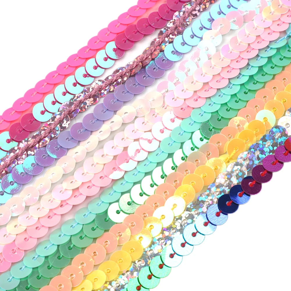 David accessories 6 мм лента с блестками лента 10 метров, материалы для ручных поделок, упаковка для свадебного подарка, 10Yc7384