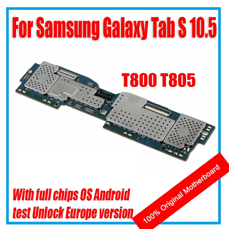 Европейская версия Логическая плата для Samsung Galaxy T805 100% оригинал разблокирована Tab