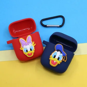 

Cartoon Cute Daisy Donald Protective Cover Anti-Shock Silicone Case for OPPO Enco Free Headset Cover