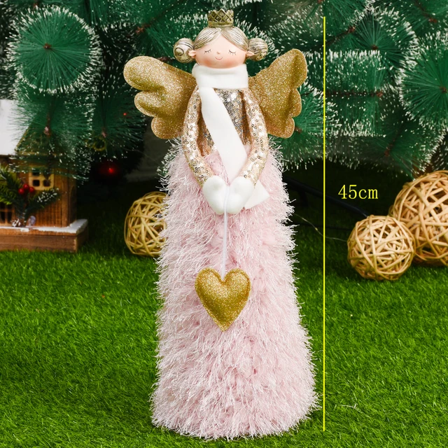 45CM Christmas Elf Doll Indoor and Outdoor Decoration Window Christmas Tree Decoration Christmas Gift Happy New Year
