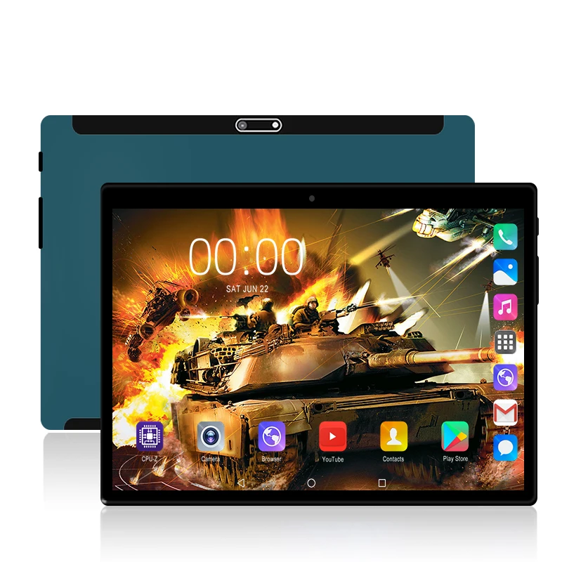 

Tempered curved screen 10.1 inch Tablet PC Quad-core RAM 2GB ROM 32GB Smart call tablet phone GPS WIFI Android7 tablets 10"+Gift